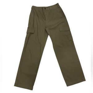Vince Men’s Grey Straight Baggy Cargo Pants